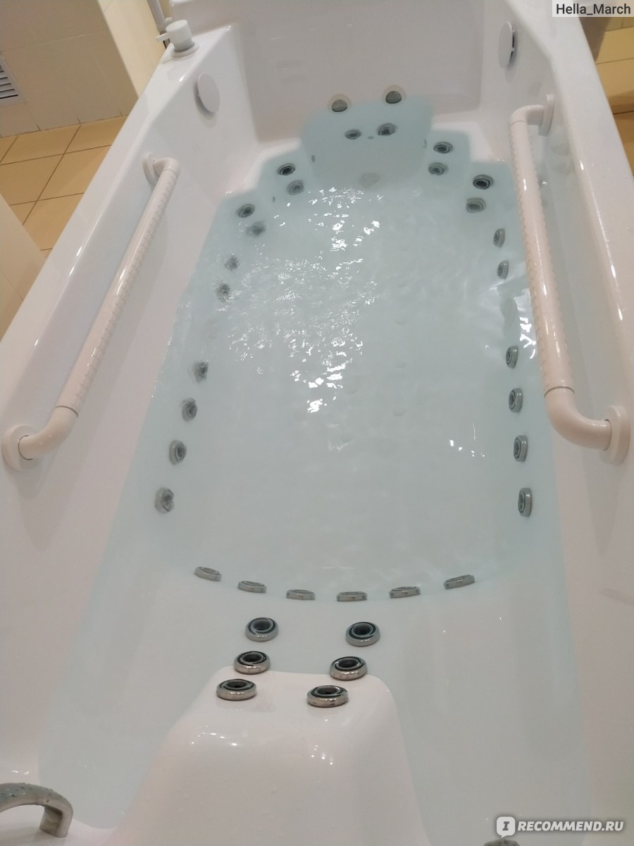 Описание сухих углекислых ванн в санатории Тонус-плюс - оздоровительные услуги