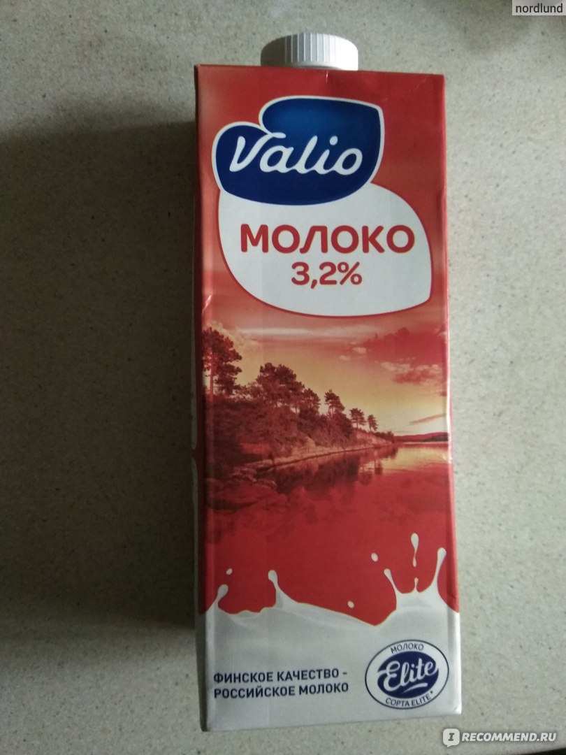 Молоко Valio Ультрапастеризованное 3,2% - «вкусно и не очень жирно ...