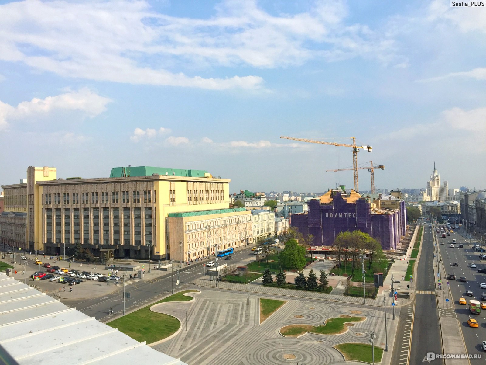 Смотровая площадка на крыше Центрального Детского Мира, Москва фото
