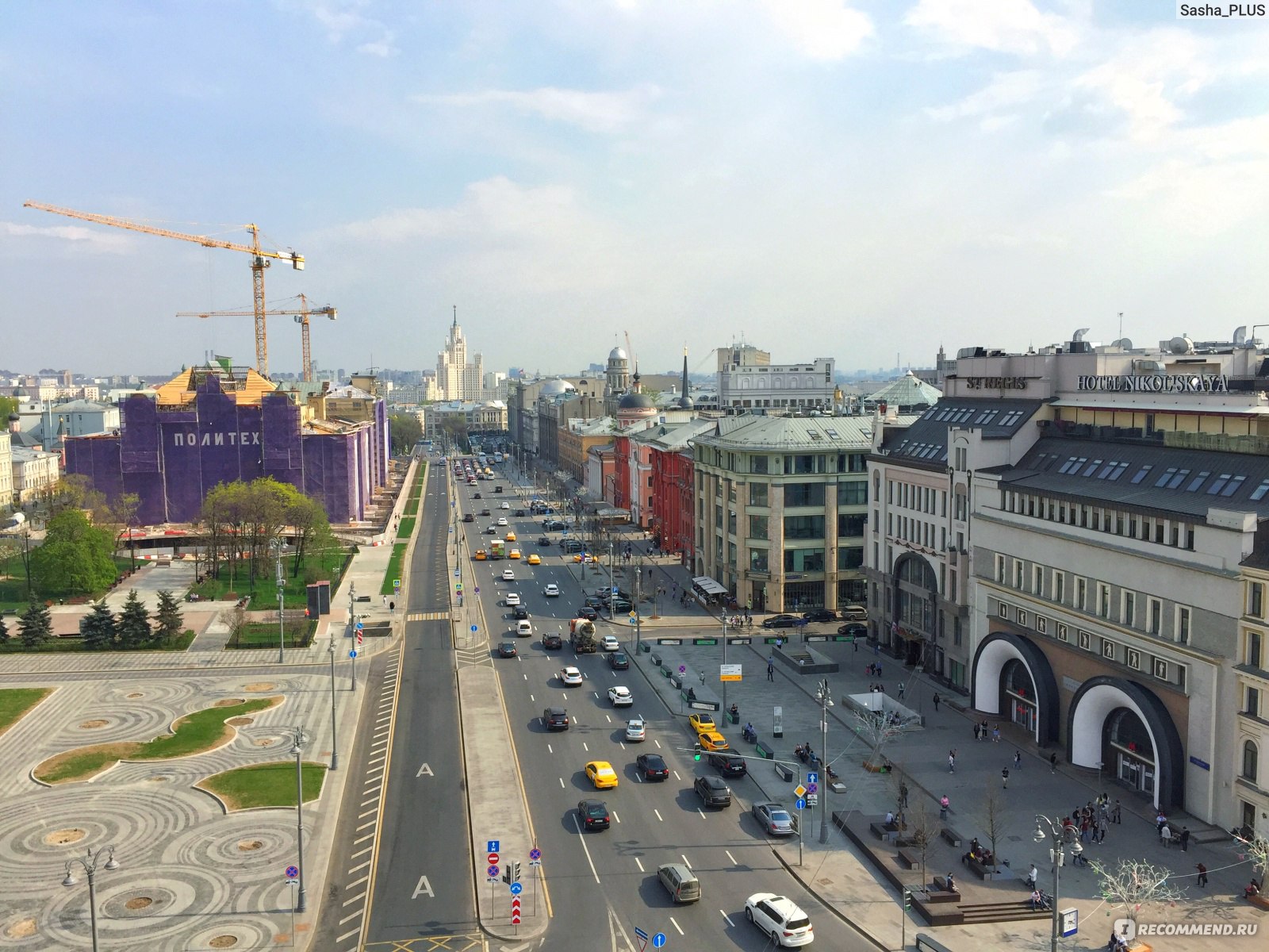 Смотровая площадка на крыше Центрального Детского Мира, Москва фото