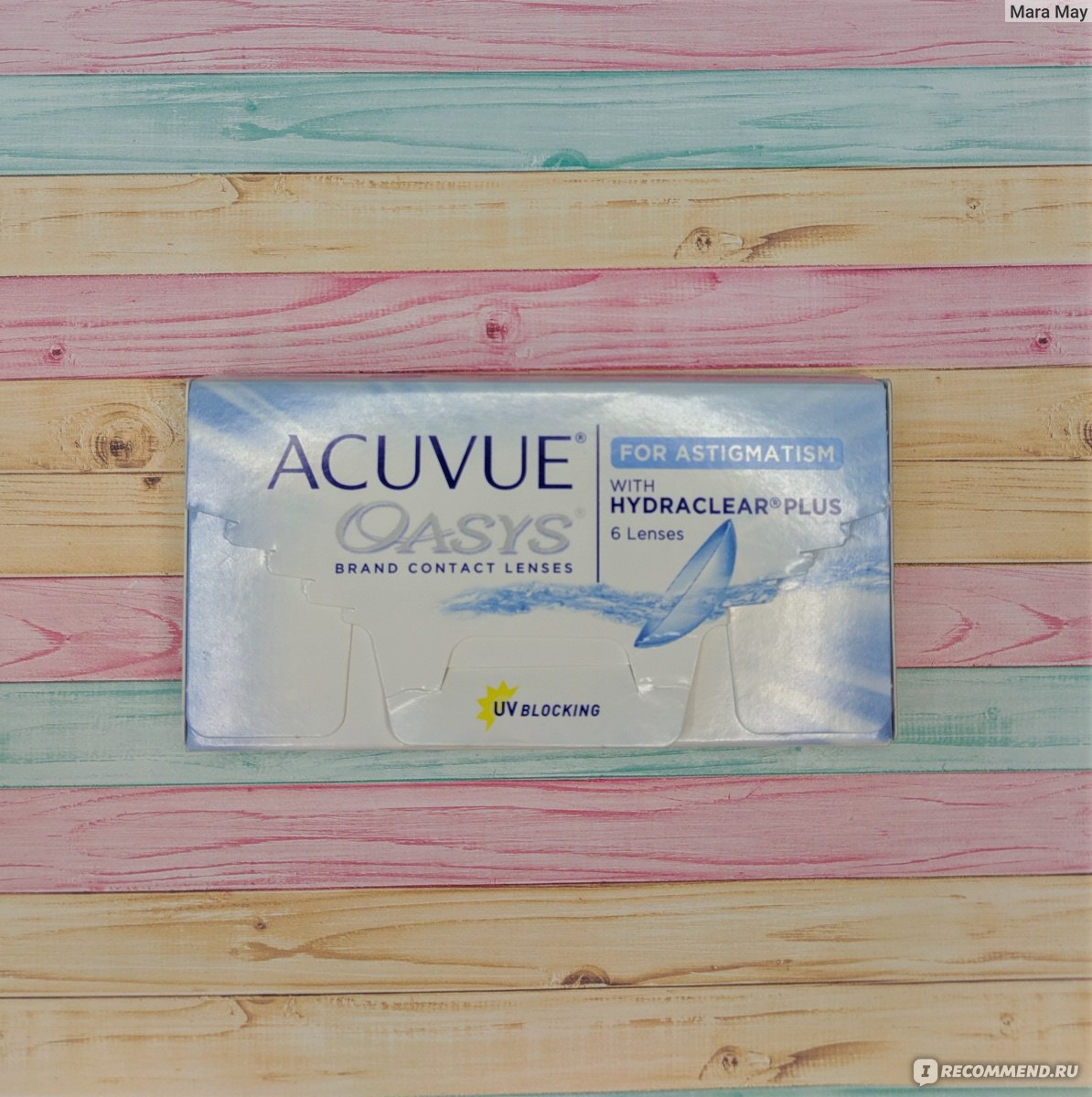 Контактные линзы Johnson & Johnson ACUVUE® OASYS® for ASTIGMATISM - «Я могу  видеть! Линзы для астигматизма, не имеющие аналогов. Зрение лучше, чем в  очках! Ношение одной линзы. » | отзывы