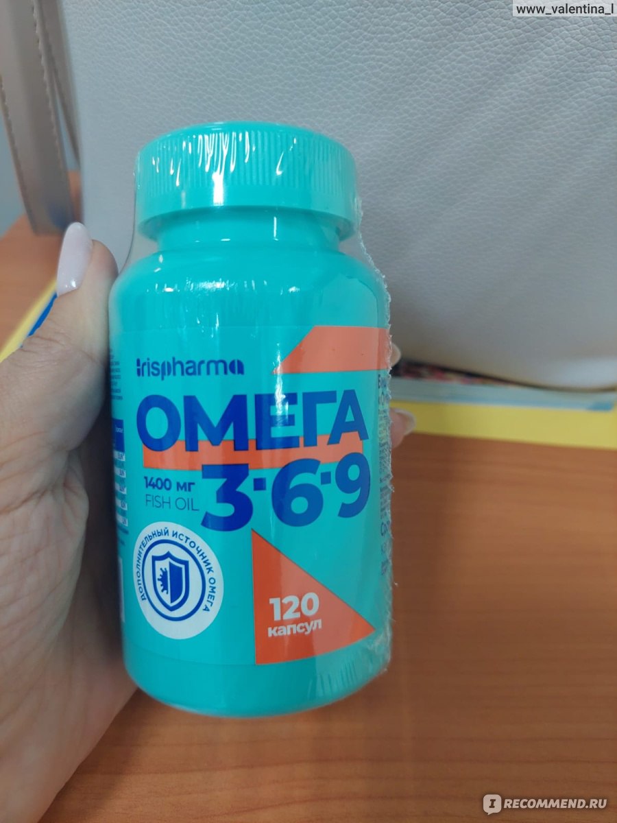 Капсулы Омега 3 IRISPHARMA Омега 3-6-9 - «Почему я выбираю именно эту ...