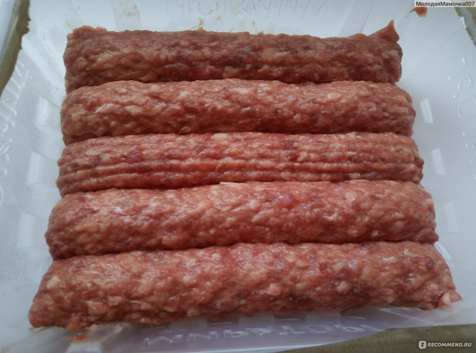 Колбаски Чевапчичи из мраморной говядины Black Angus Мираторг - «Если ...