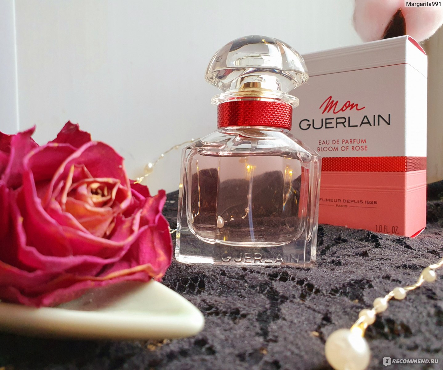 Духи герлен отзывы. Guerlain "mon Guerlain Bloom of Rose" EDP 100 ml. Mon Guerlain Bloom of Rose Eau de Parfum. Guerlain mon Guerlain Bloom. Guerlain mon Guerlain EDP.