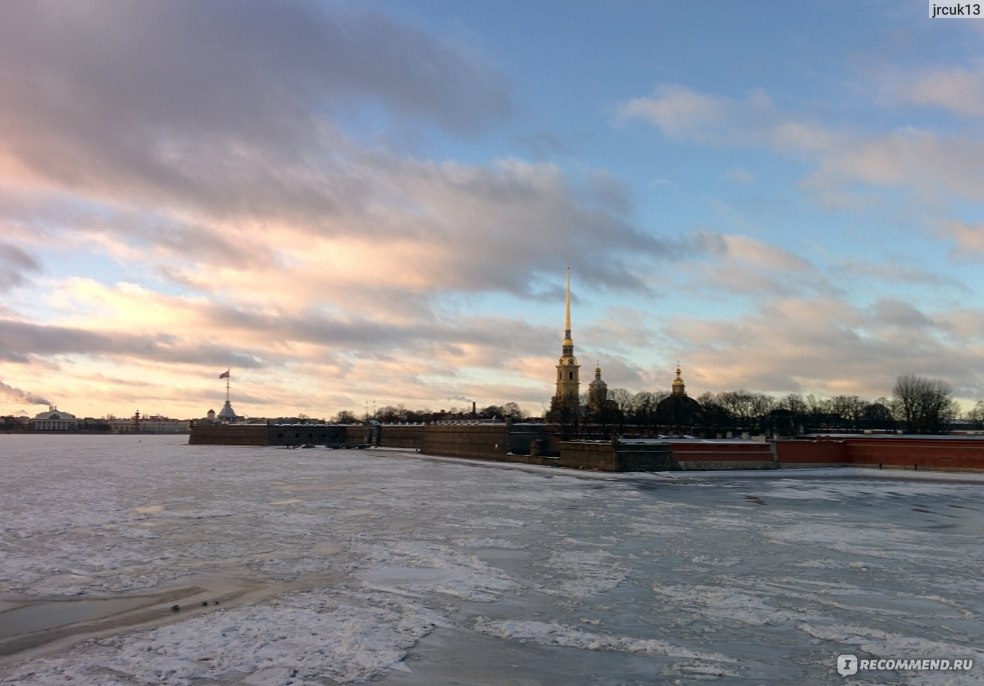 Невская панорама Петропавловской крепости