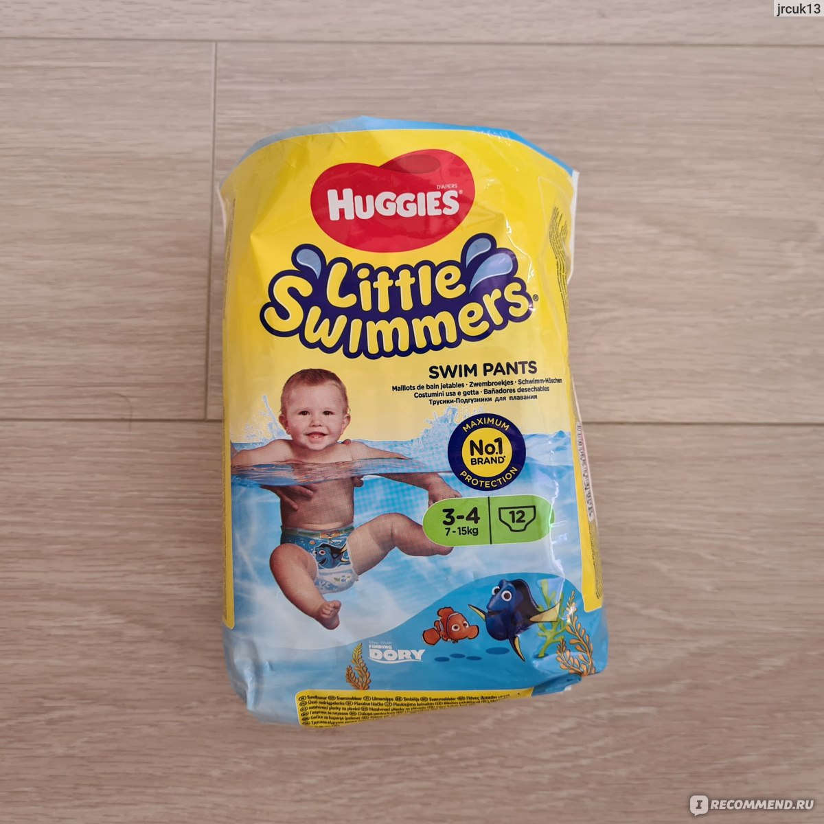 Подгузники-трусики Huggies Little Swimmers для плавания - « «Huggies LittleSwimmers» - недорогие подгузники-трусики для грудничкового плавания.»