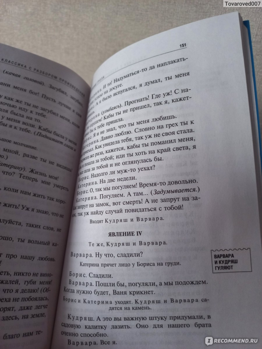 Бесприданница. Гроза. Классика с разбором произведения. Александр  Островский - «Изучать классику с такой книгой очень удобно» | отзывы