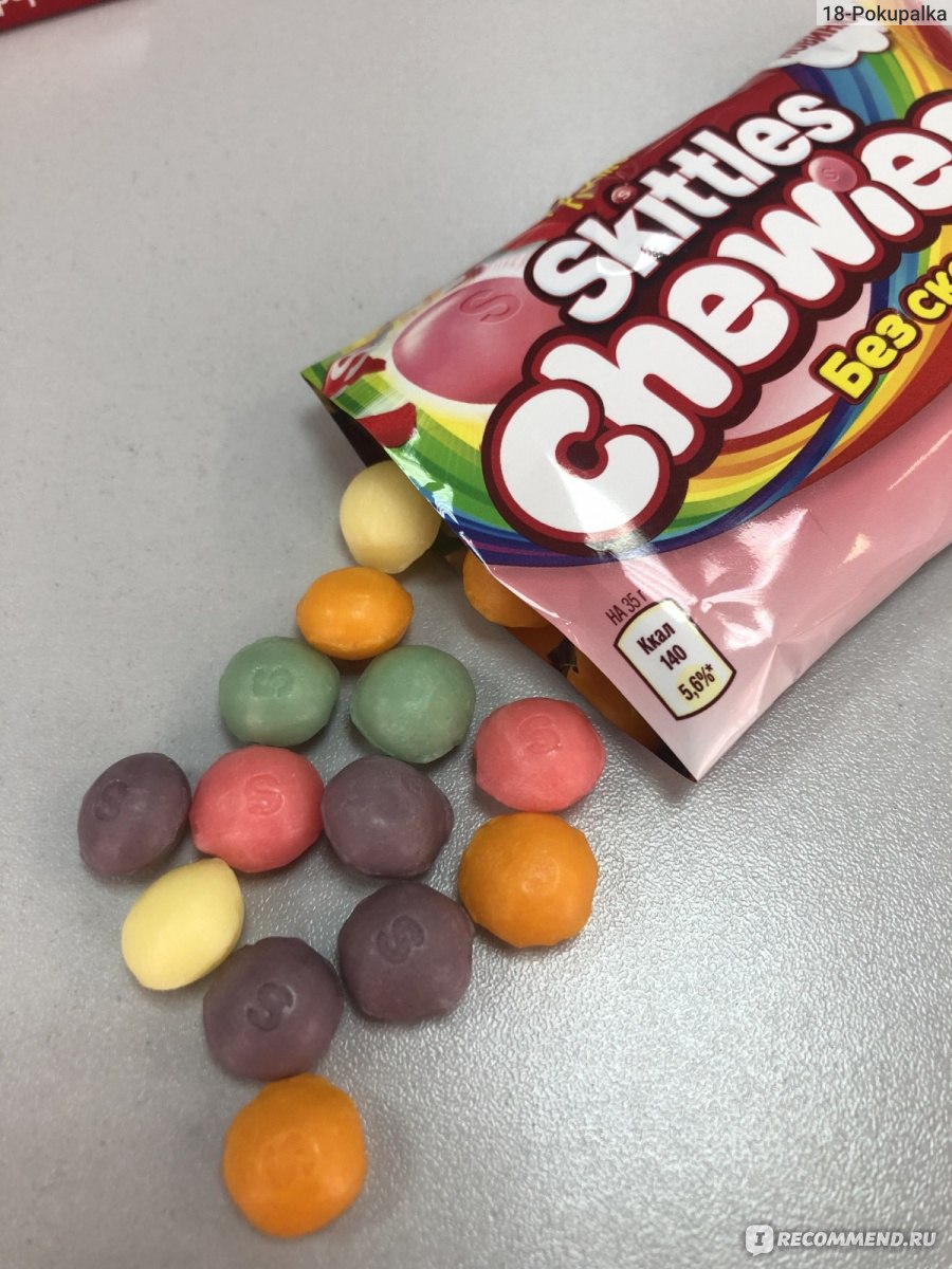 Skittles вкусы