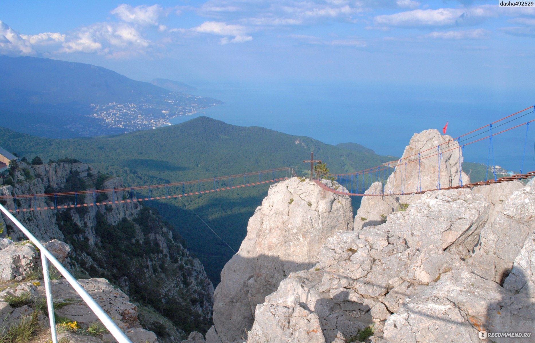 Серпантин на ай Петри в Крыму