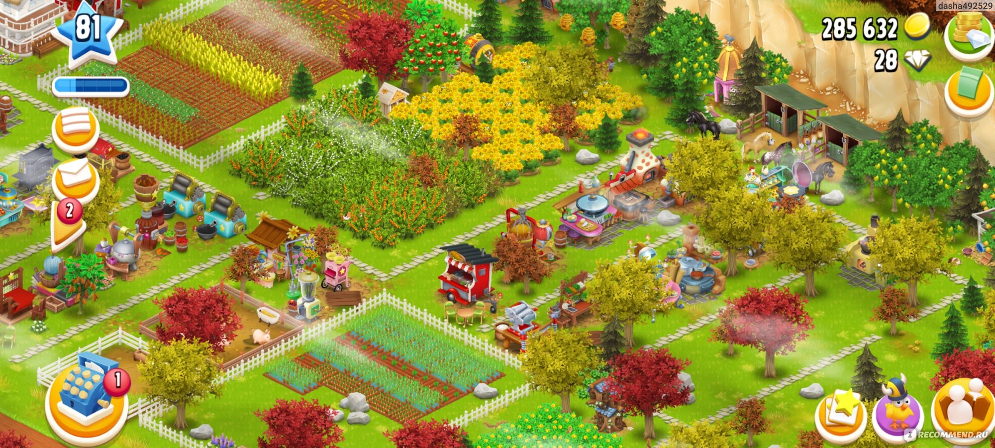 хорошая ферма! | Красивые фермы HAY DAY | ВКонтакте