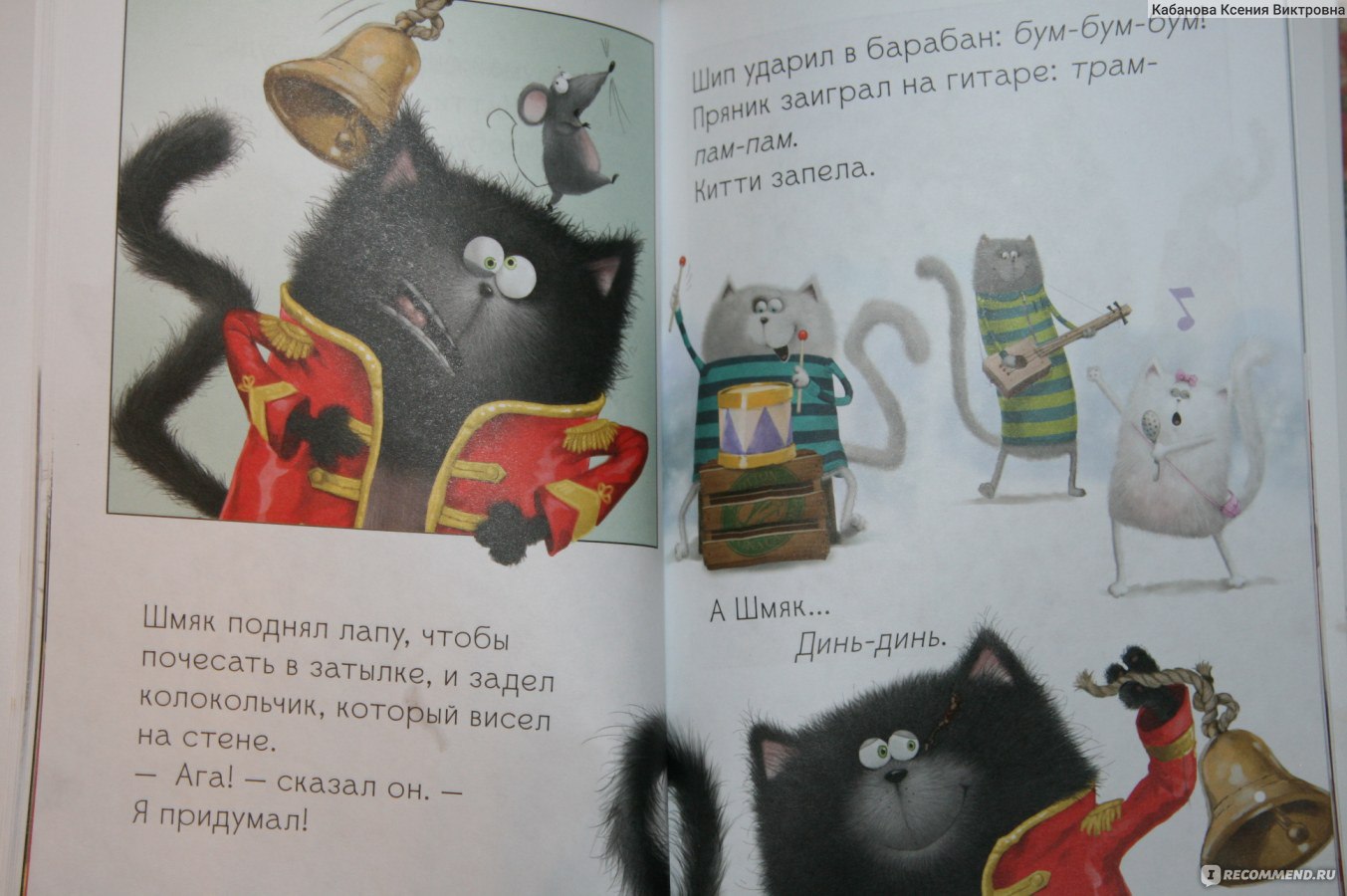 Книга пушистый котенок