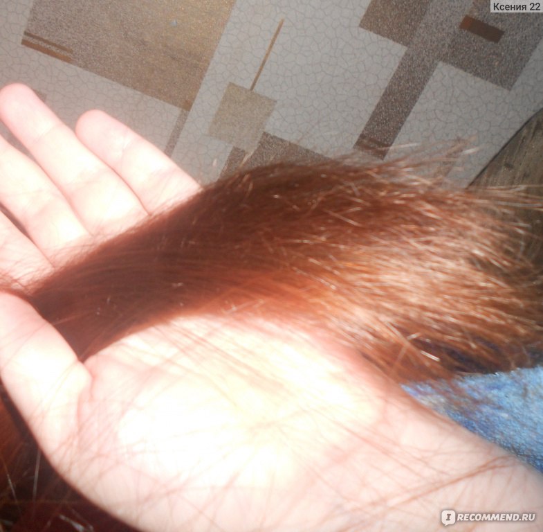 Девушка сожгла волосы краской эстель