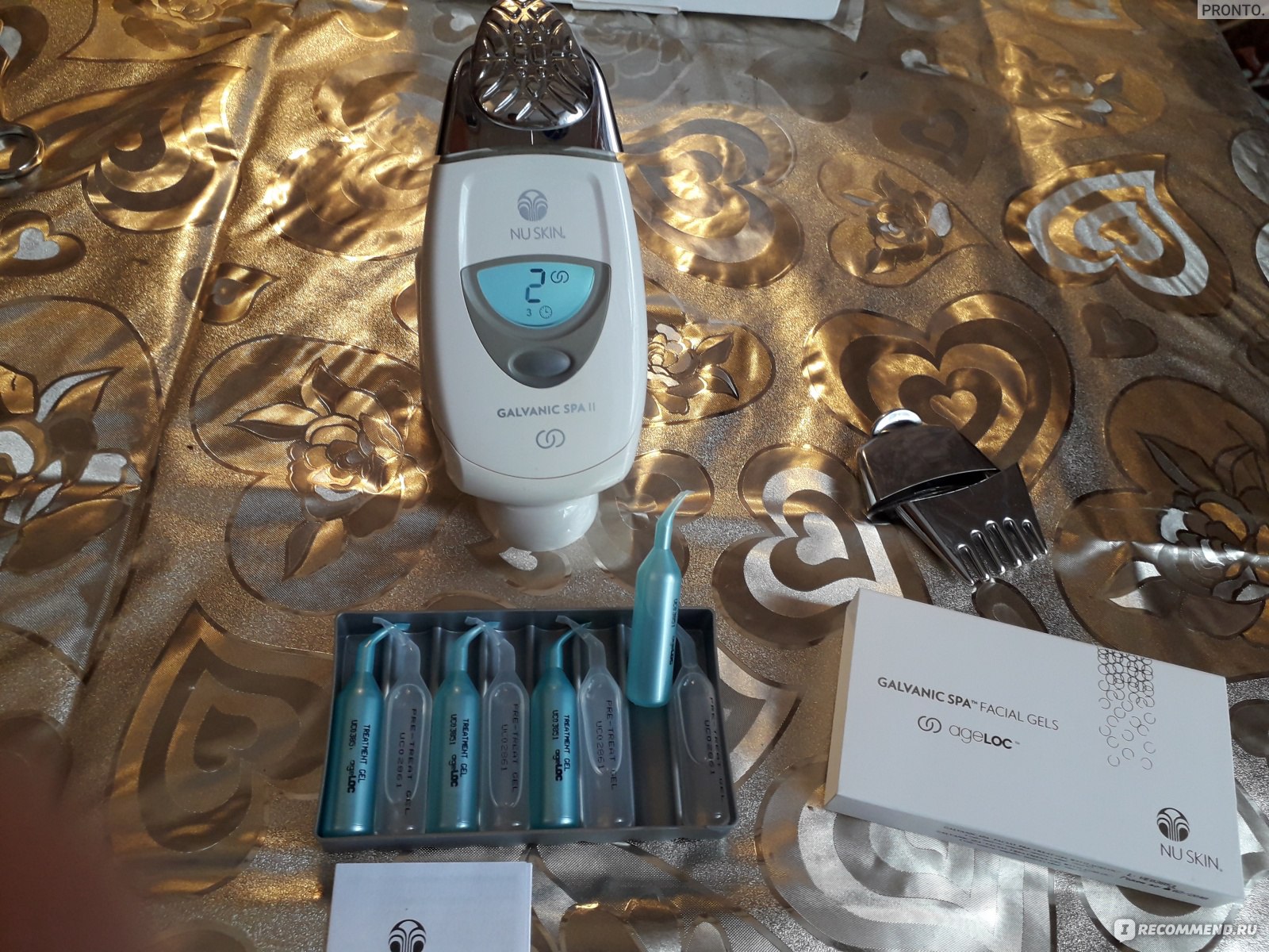 Прибор для гальванических СПА-процедур ageLOC Edition Nu Skin Galvanic Spa  System II - «Самая эффективная косметологическая процедура, системно  использумая, даёт потрясающий результат.» | отзывы