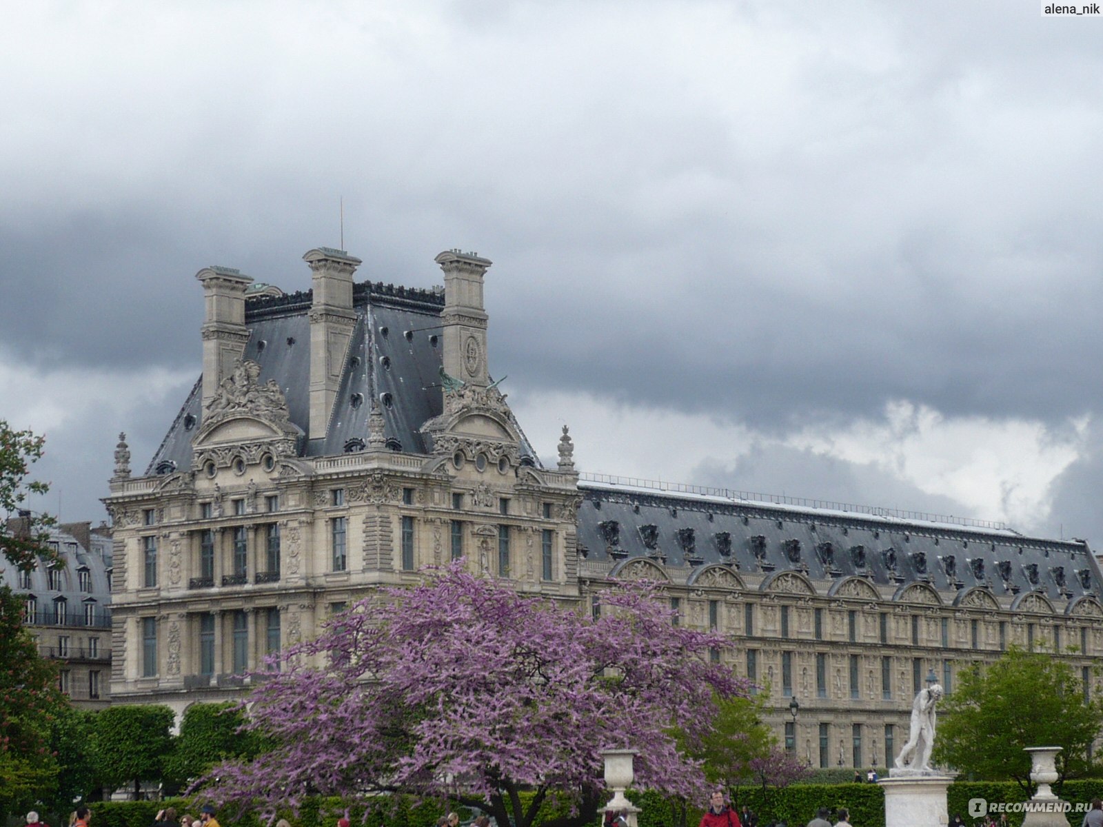 Сад Тюильри в Париже достопримечательности Парижа