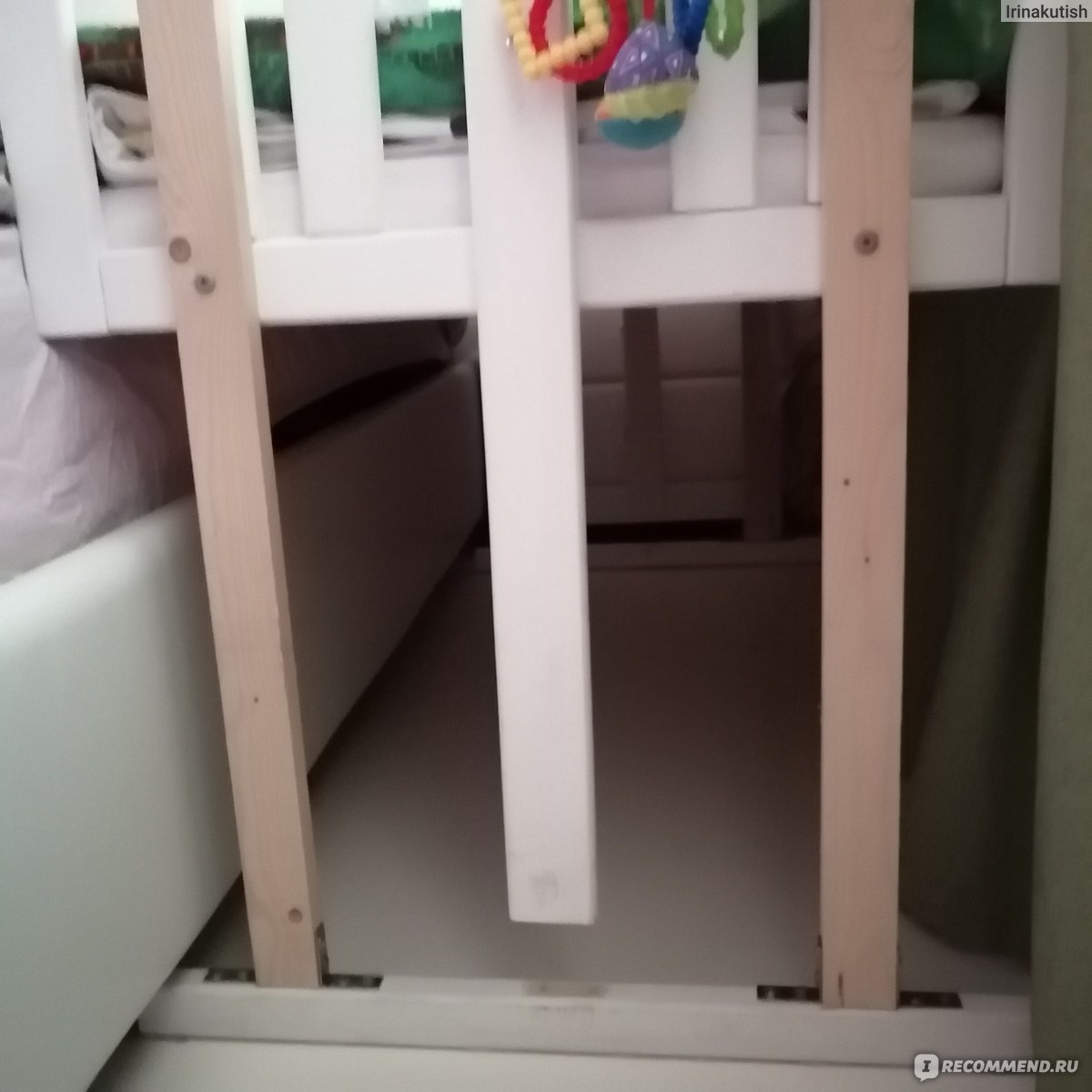 Приставная кровать для ребенка 2 лет