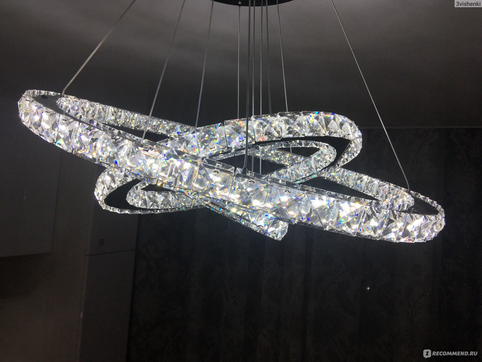 Люстра Aliexpress Modern Lustre Led Crystal Ceiling Lamparas De Techno  Hanglamp Luminaire - «Люстра с Алиэкспресс?? Это реально?? Лучшая покупка  для дома.» | отзывы