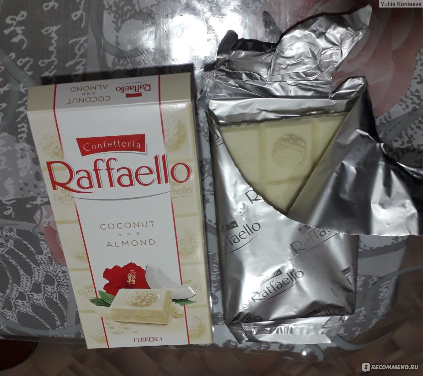 Raffaello белый шоколад