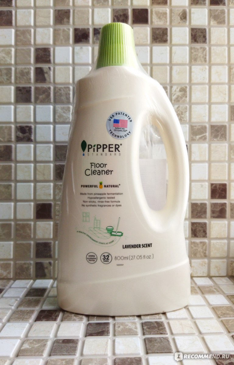 Средство для мытья полов PIPPER STANDARD с ароматом лаванды 800 ML  фото