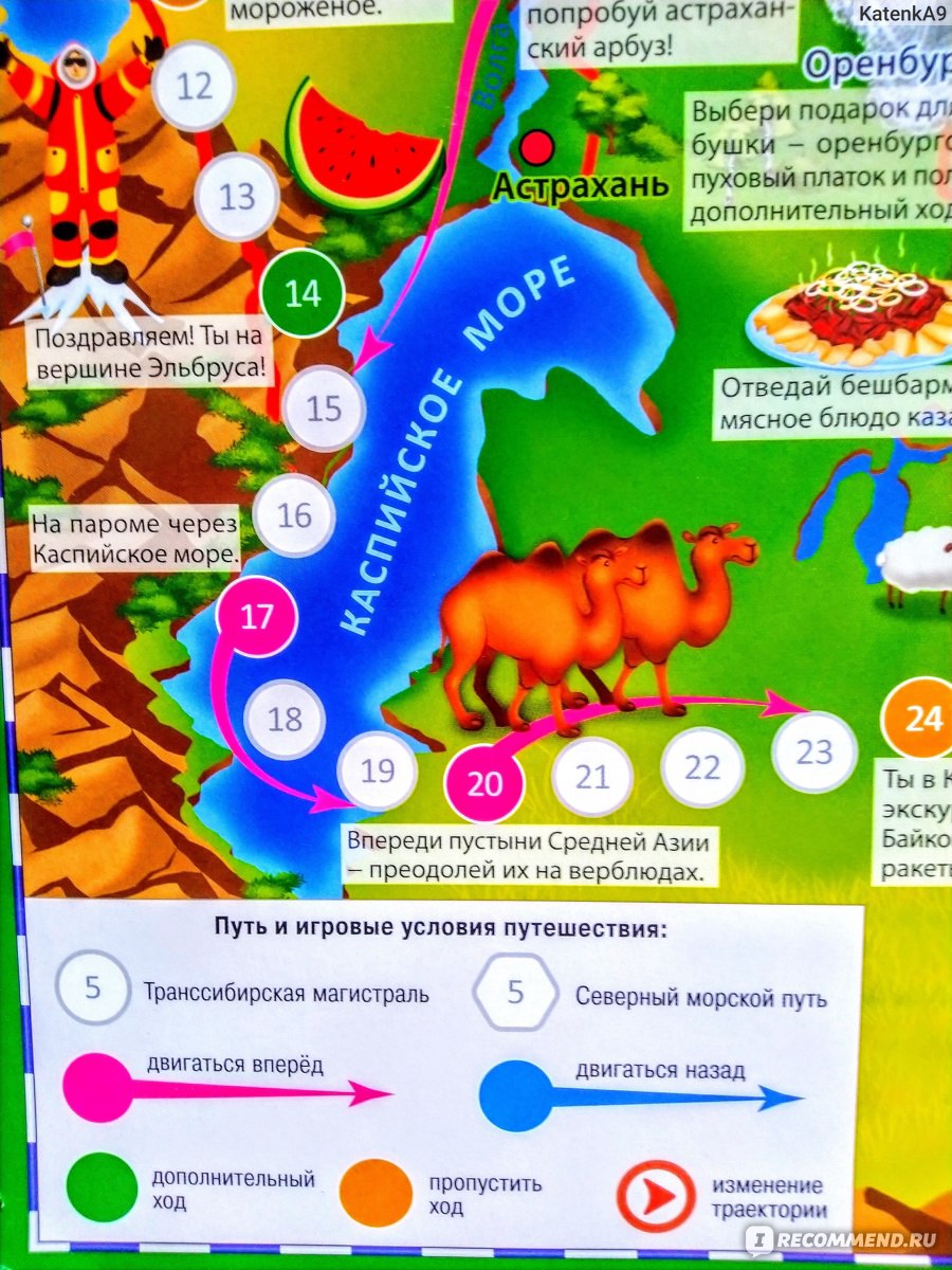 Настольная игра-ходилка ООО ГеоДом Путешествие по России - «Путешествуем по  России, не выходя из дома!?? Интересная и яркая игра-ходилка по карте  России с информационными надписями» | отзывы