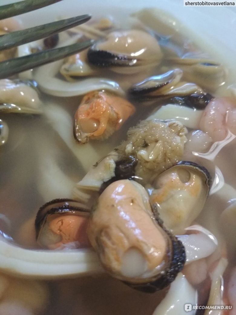 Морепродукты Kromfish Коктейль из морепродуктов  в рассоле фото