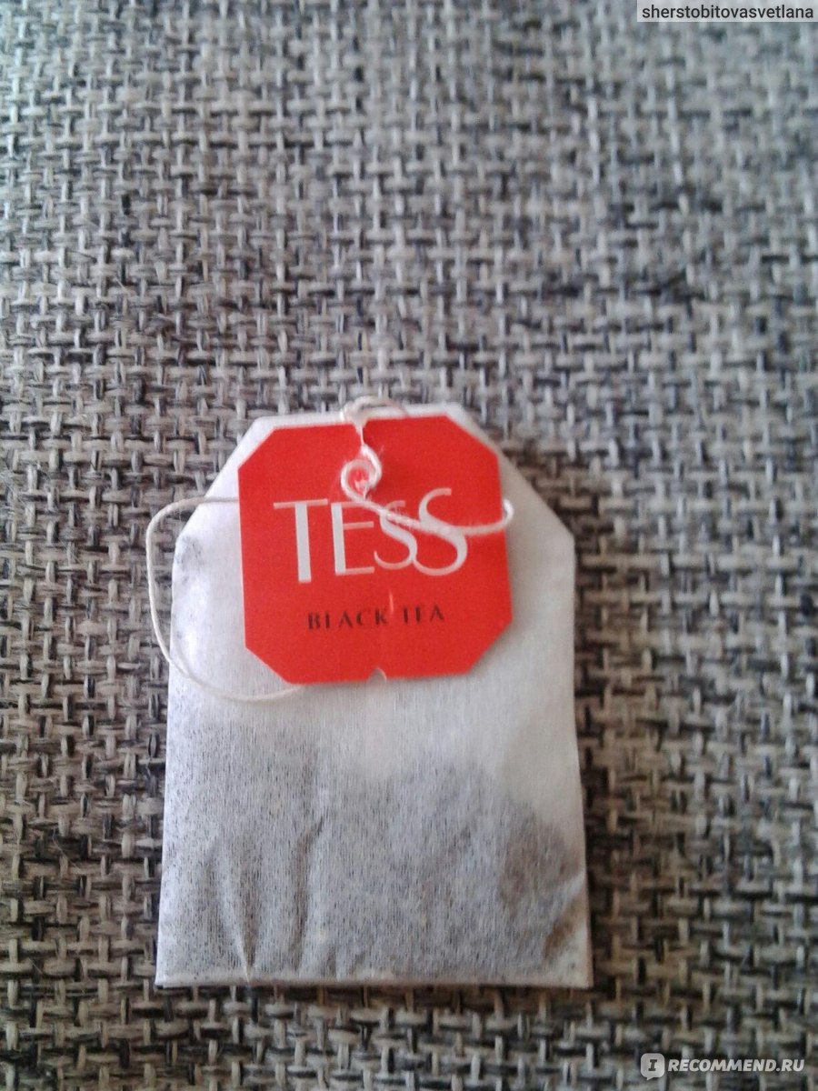 Ароматизированный чёрный чай Tess Черный чай с айвой и ароматом ...