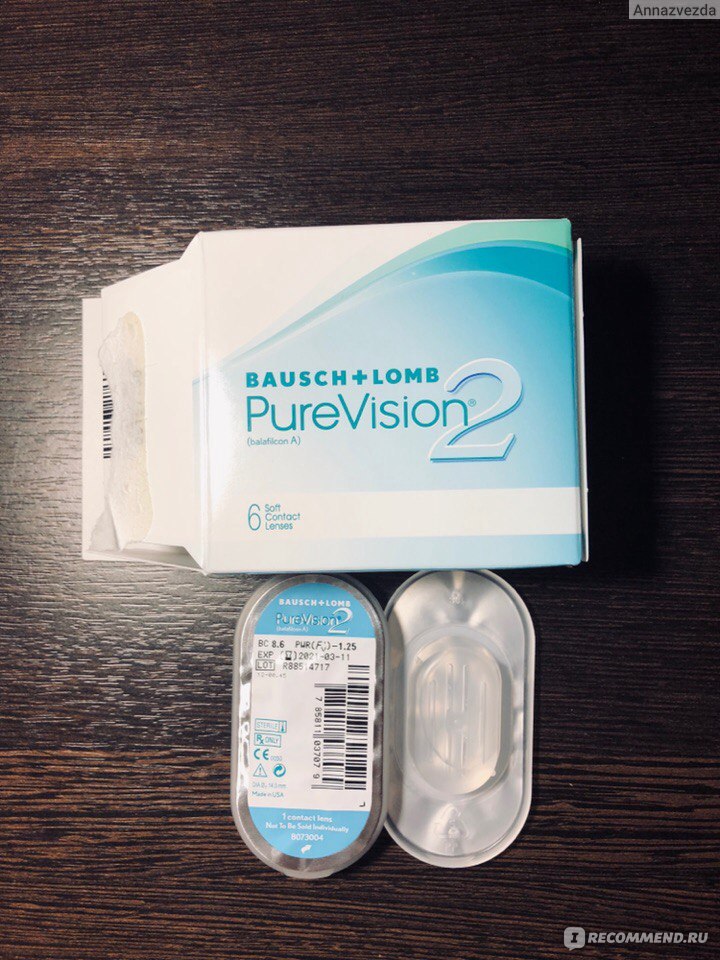 Bausch lomb purevision 2. Bausch&Lomb Pure Vision 2. Контактные линзы Pure Vision 2. Bausch & Lomb Pure Vision. Pure Vision - 2.25 линзы.