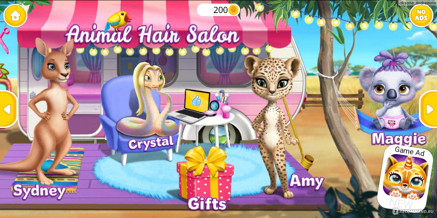 Приложение Hair Salon Australia. TutoTOONS - «Салон красоты едет в  солнечную Австралию!» | отзывы