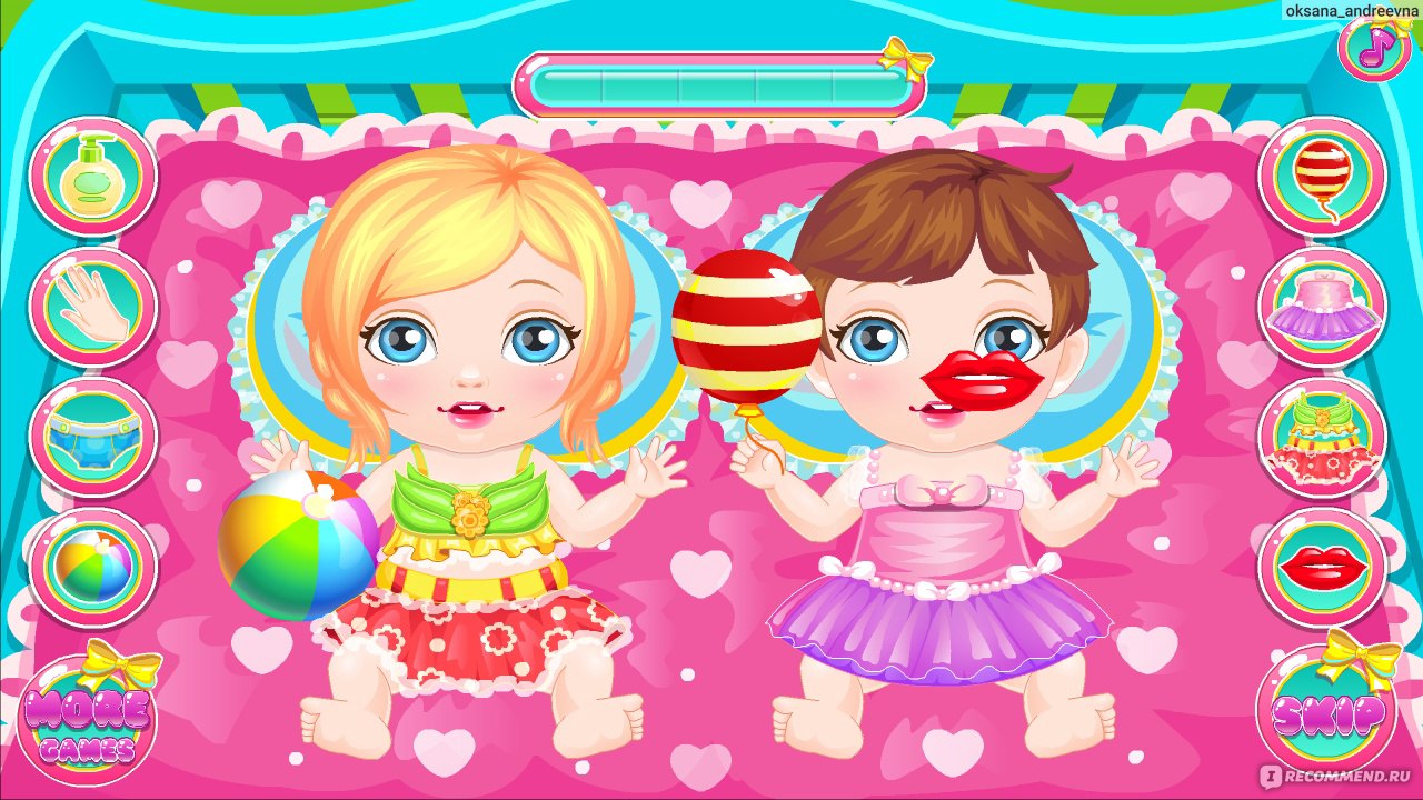 Компьютерная программа Newbown Twins baby game LPRA STUDIO - «Игра, в  которой нужно ухаживать за двумя милыми малышами! Да, сразу за двумя! ??» |  отзывы