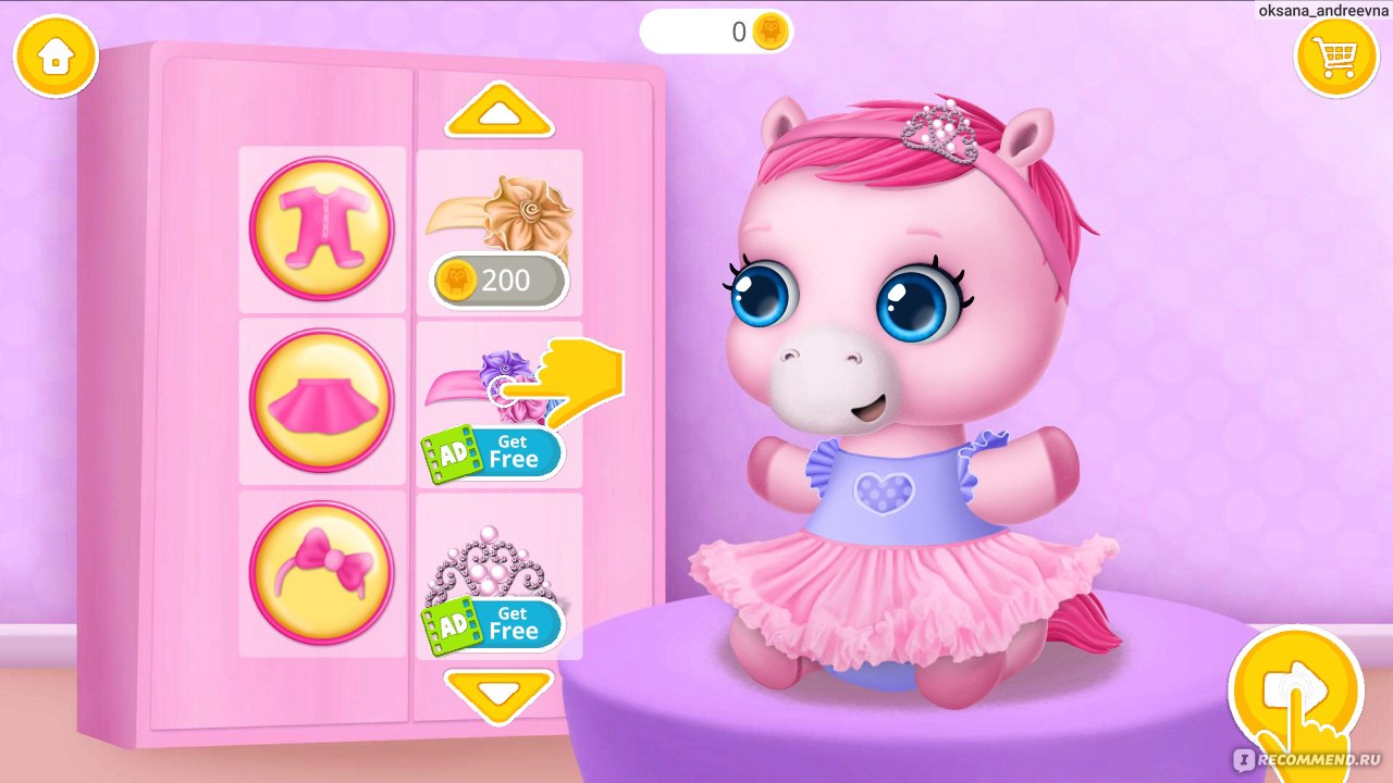 Компьютерная программа Pony Sisters Baby Horse Care TutoTOONS - «Волшебная  игра про милую розовую пони, за которой нужно ухаживать и заботиться о ней!  Проявите свою заботу для этой прекрасной пони! ???» | отзывы