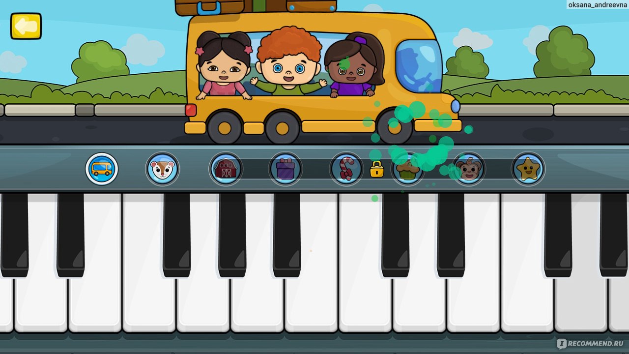 Музыкальная игра автобус. Игра Piano Kids. Piano Kids приложение.