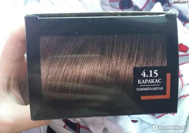 Краска для волос лореаль 412 тон