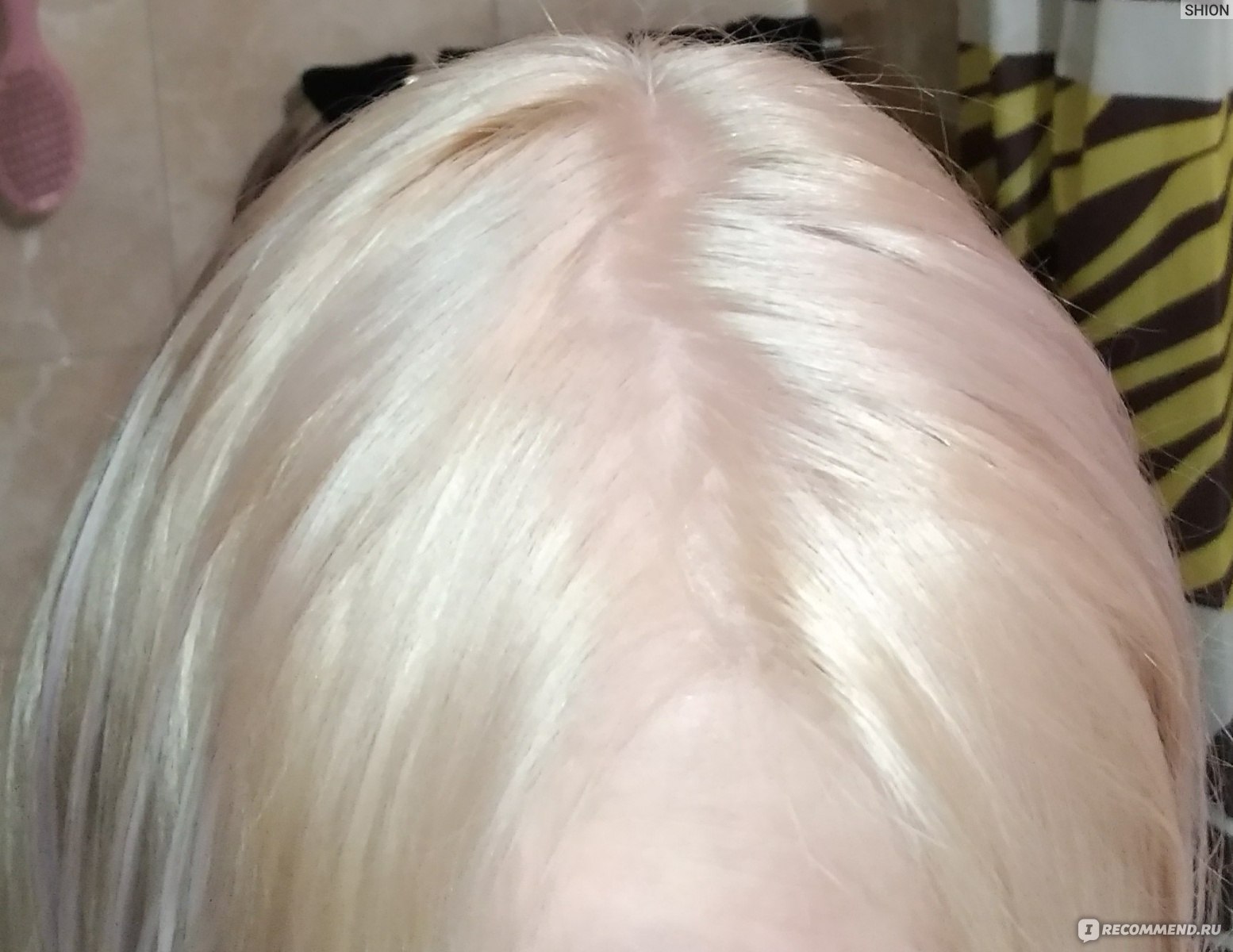 Оттеночная краска для волос блонд без желтизны