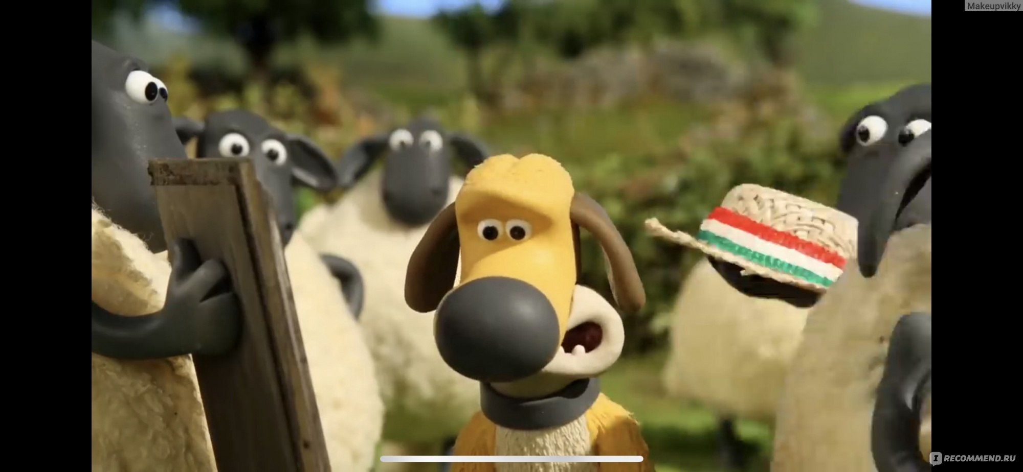 Барашек Шон / Shaun the Sheep Movie - «Очень классный мультфильм без слов,  как Том И Джерри, только иначе)))» | отзывы