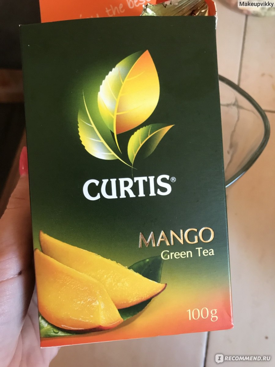 Чай Кертис зеленый с манго
