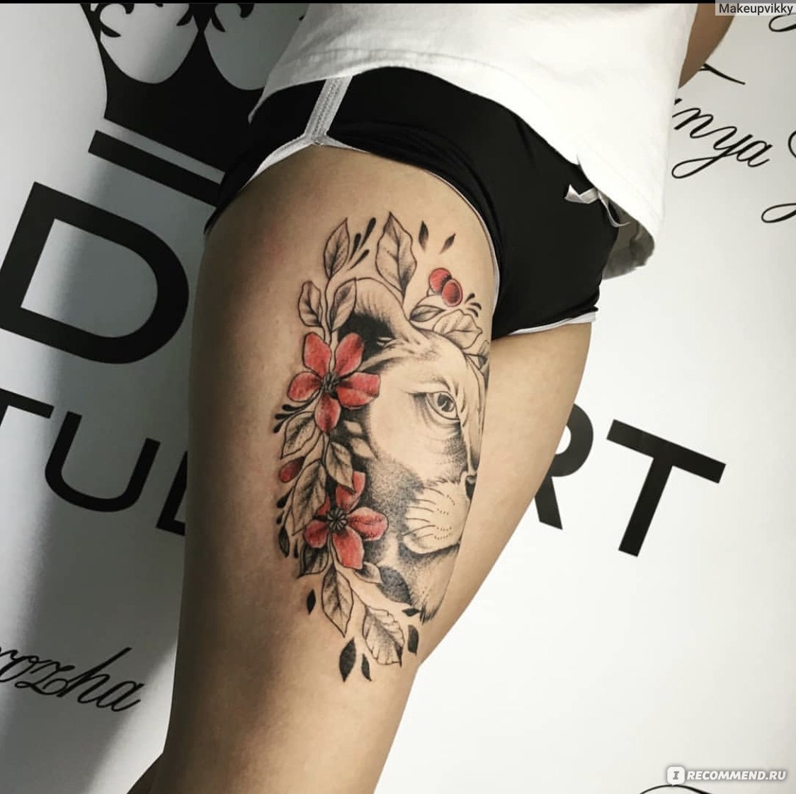 Какие бывают татуировки знака зодиака Лев