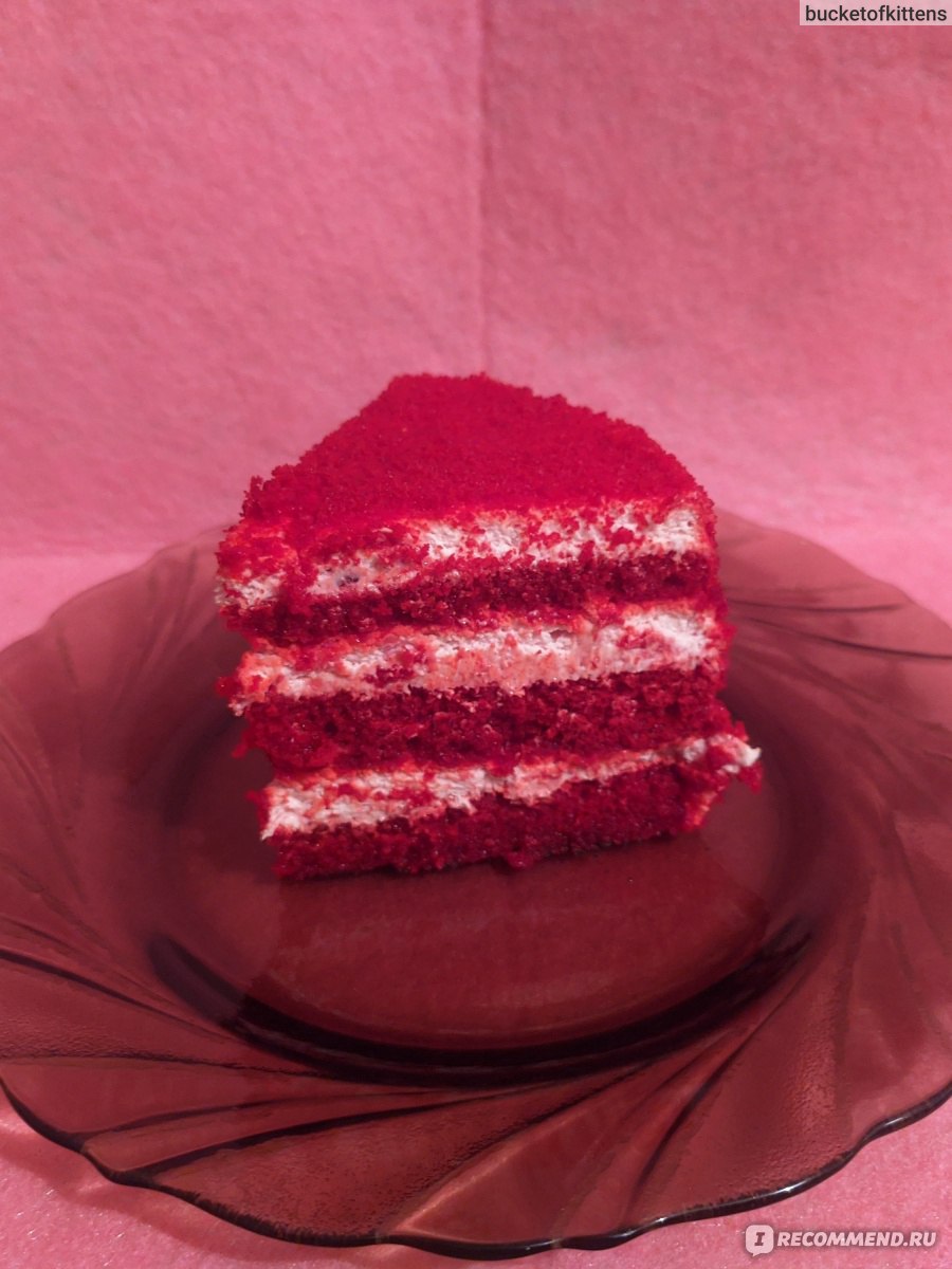 Торт Ермолино Красный бархат фото