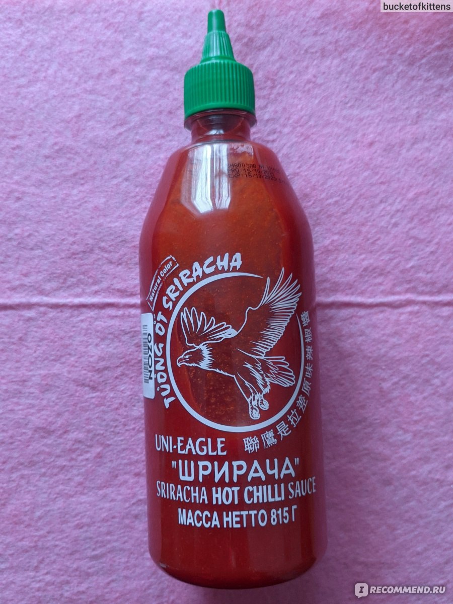 Соус Uni-Eagle Sriracha, Hot Chili Sauce / 