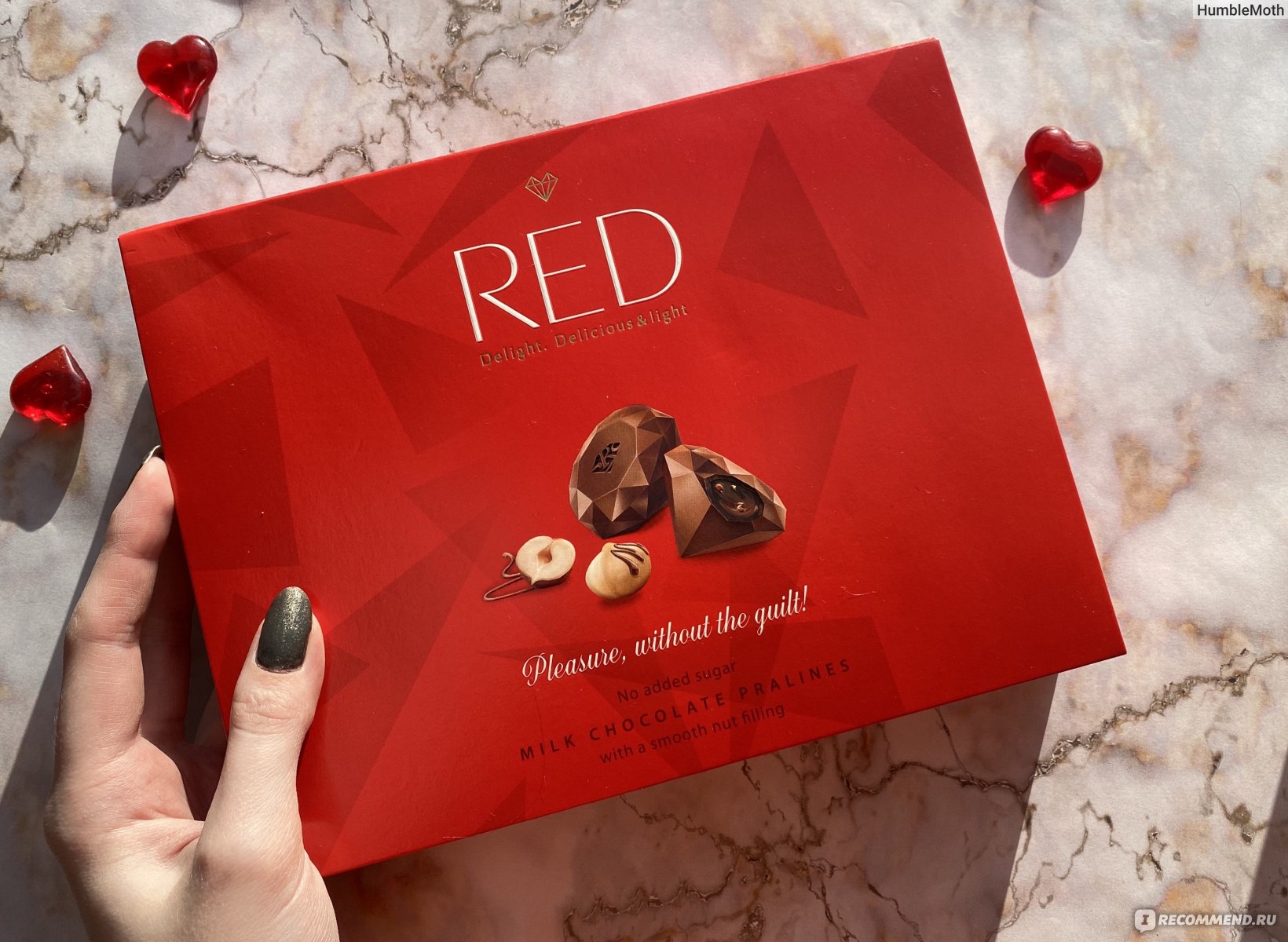 Шоколад Red Delight без сахара