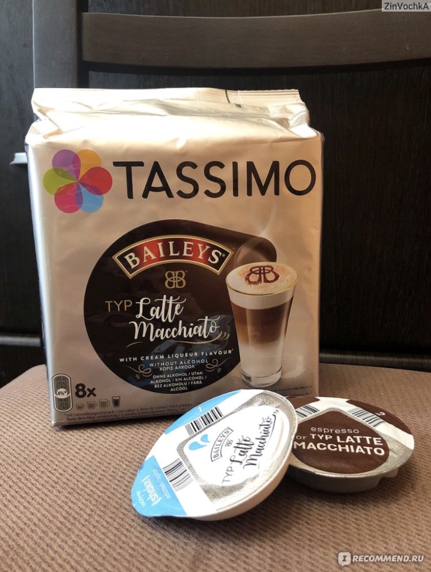 Капсулы для кофе-машин Tassimo Baileys - «Вкус любимого ликёра» | отзывы