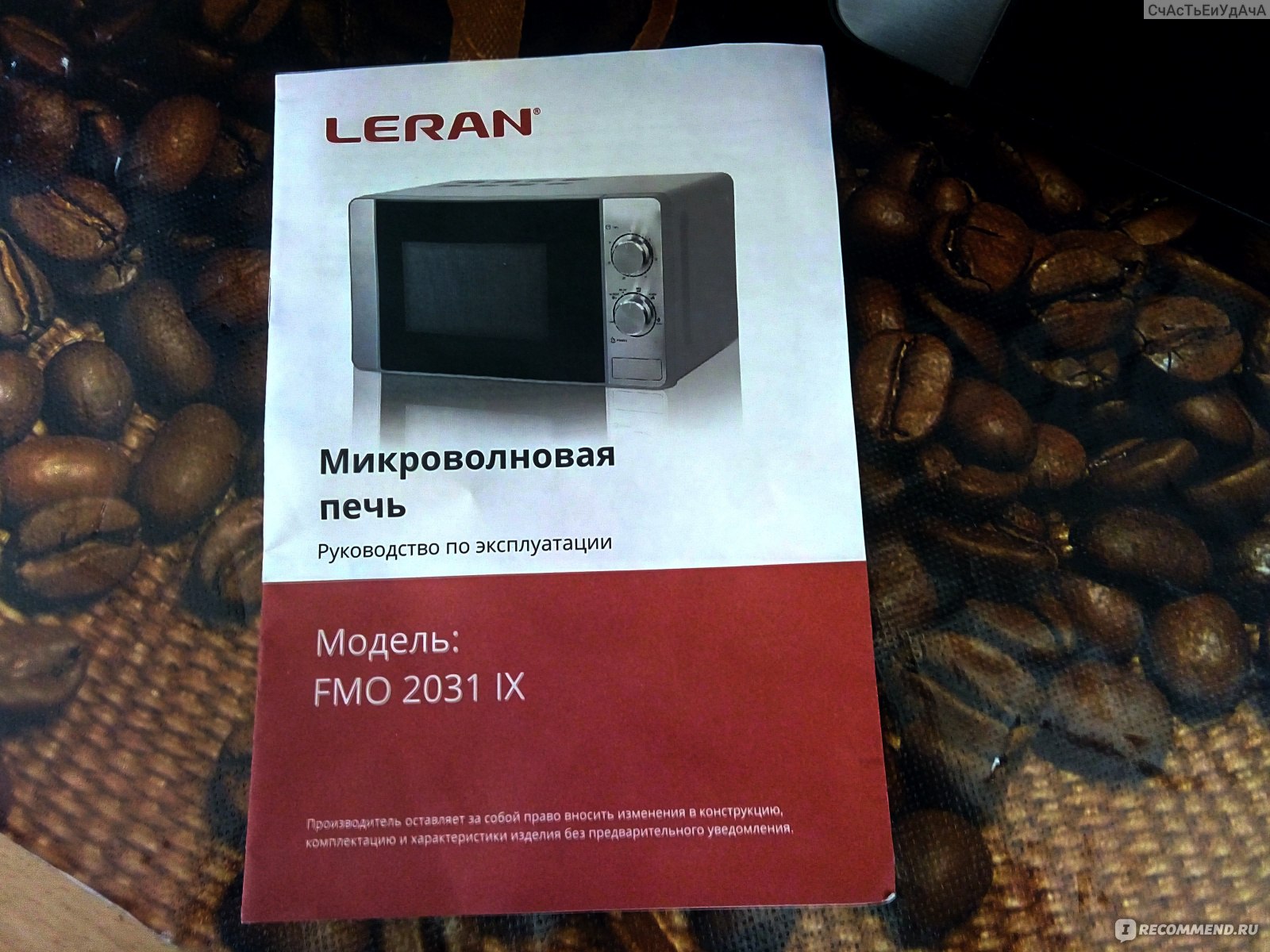 Leran FMO 2031 IX Микроволновые печи Соло