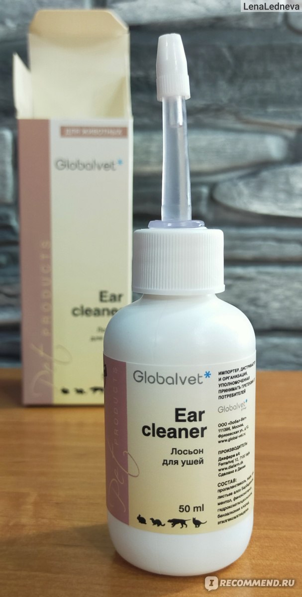 Уход за ушами Globalvet Ear cleaner Лосьон для ушей фото