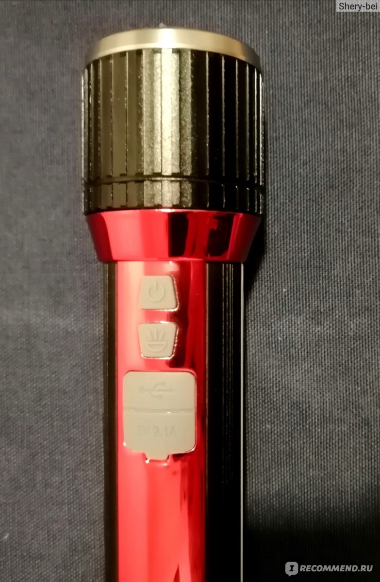 Светодиодный фонарик Aliexpress Led flashlight  Shustar Long model - A фото