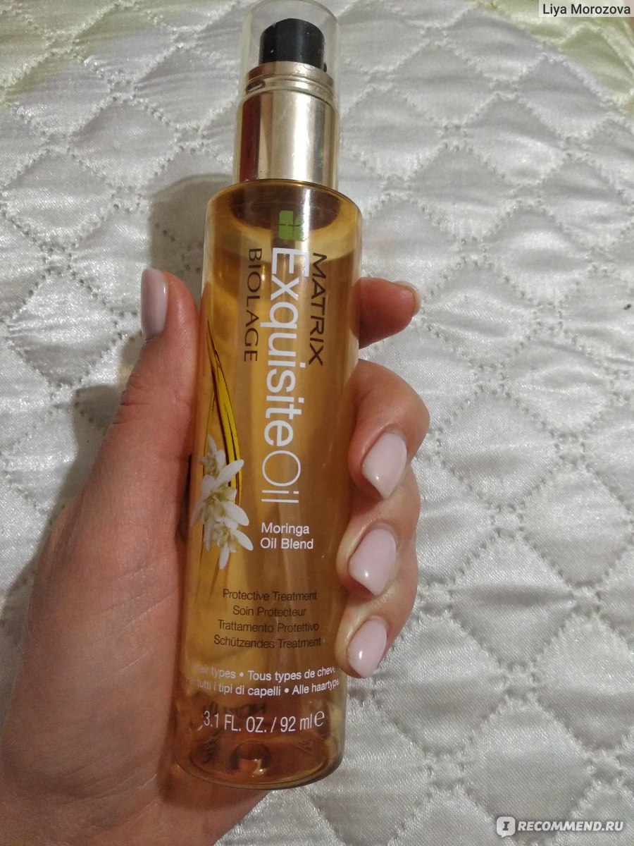 Масло для волос MATRIX Biolage Exquisite Oil Tamanu Oil with Moringa ...
