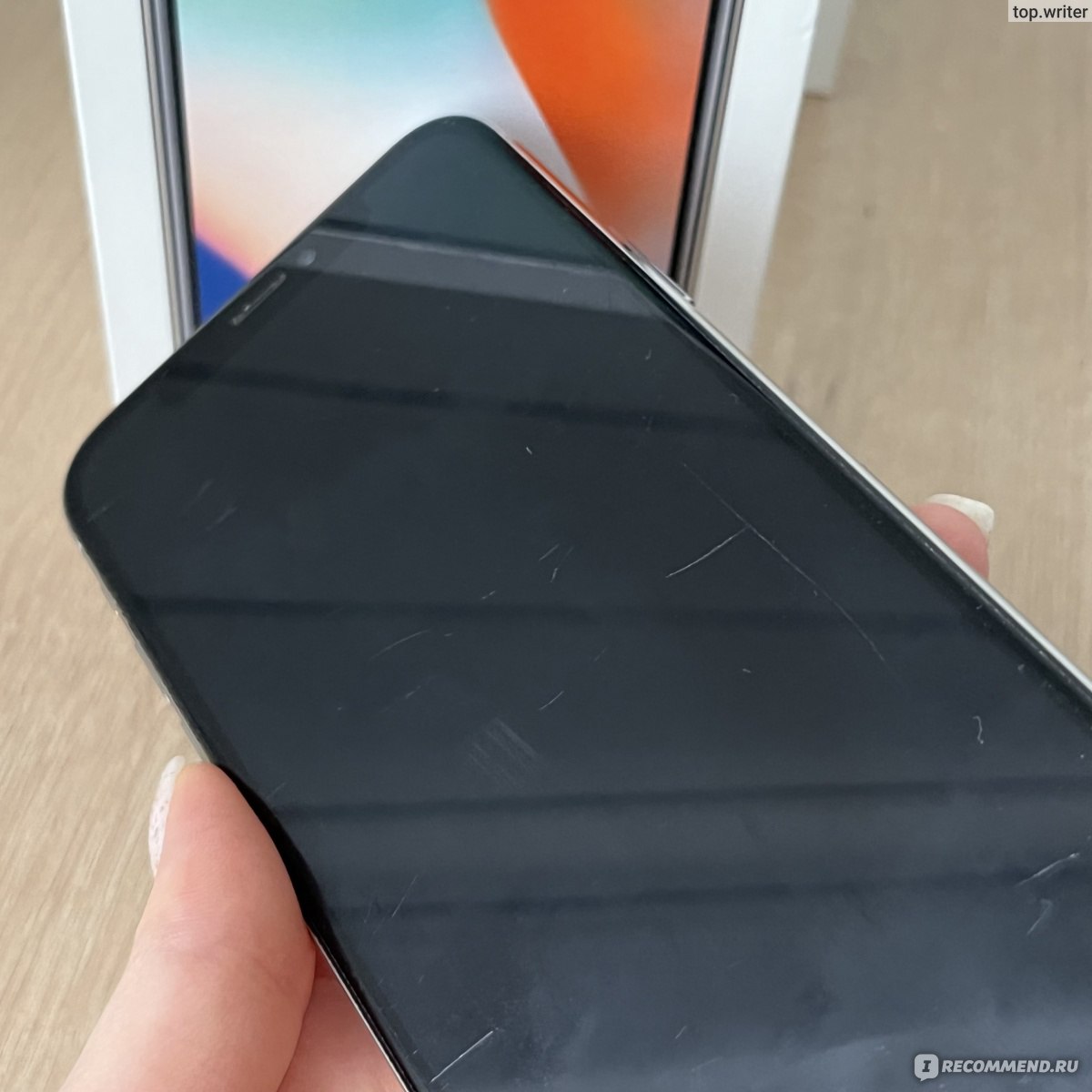 Смартфон Apple iPhone X царапины и износ