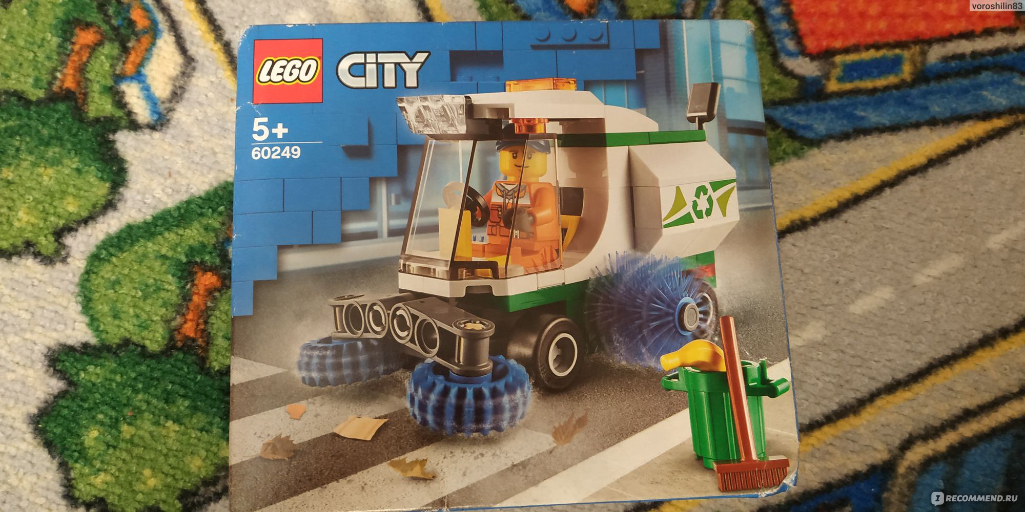 Lego City Great Vehicles 60249 Машина для очистки улиц - «Симпатичный, но  жутко дорогой.» | отзывы