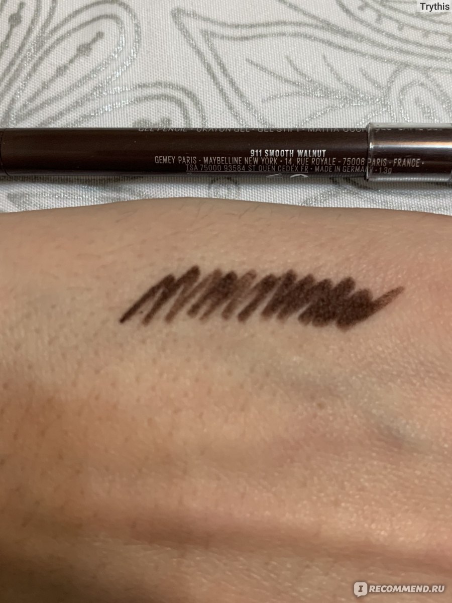 Maybelline Tattoo Liner гелевый карандаш 910