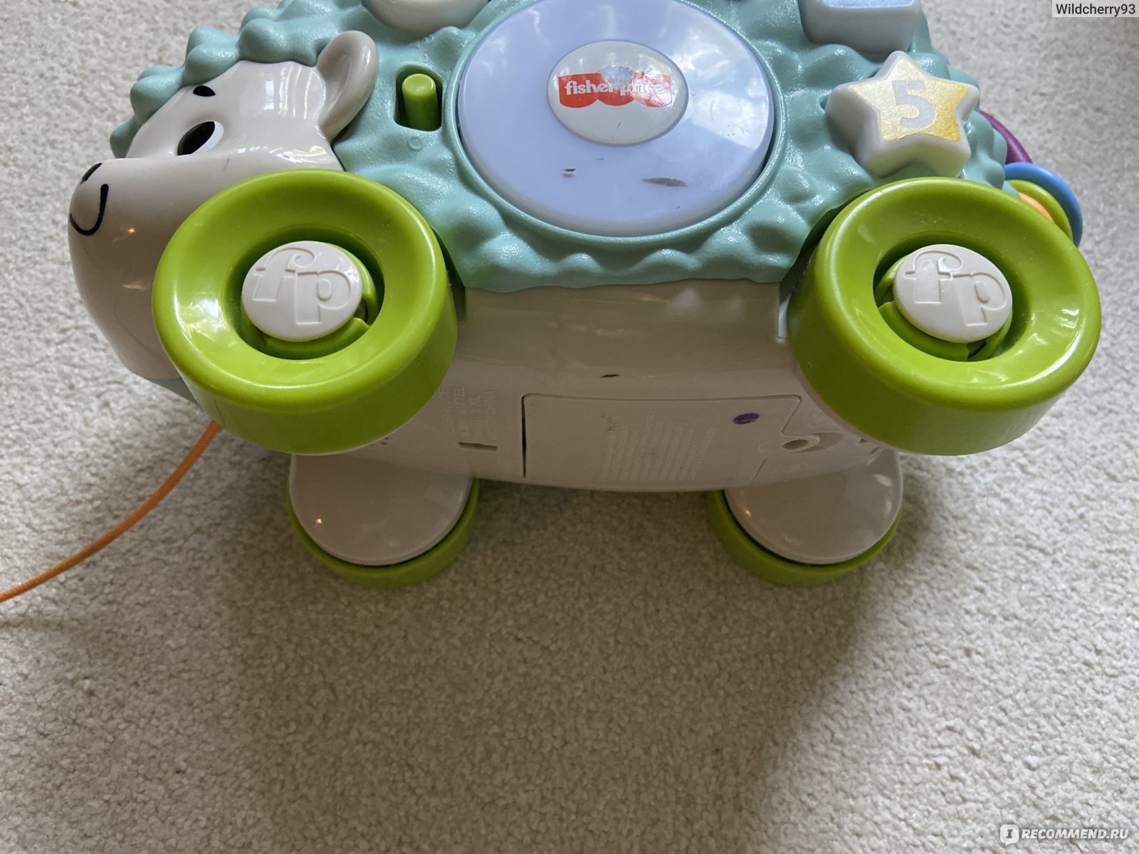 Fisher-Price Игрушка обучающая Ежик музыкальная GJB14 - «Хорошая и ...
