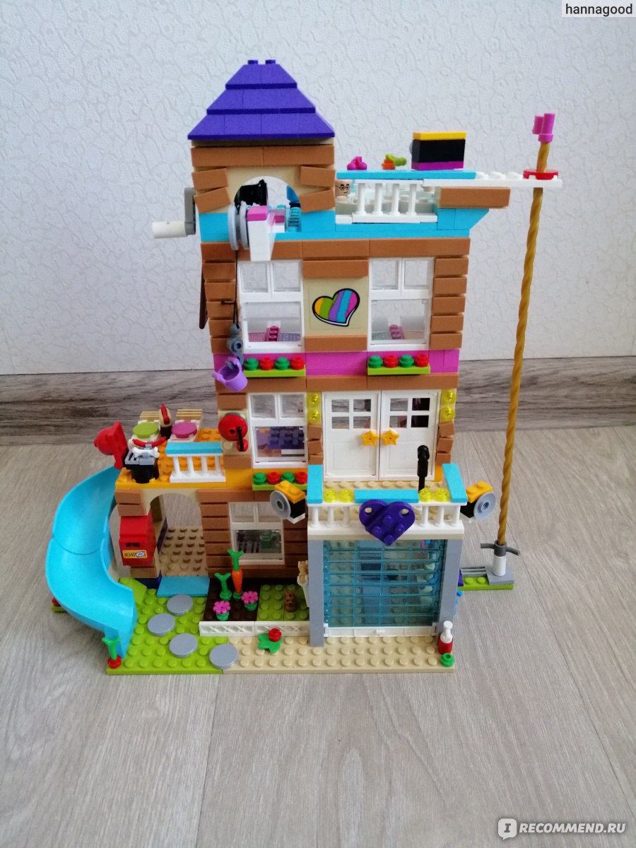 Lego Friends 41340 Конструктор Дом дружбы - «LEGO Friends 41340 Конструктор  Дом дружбы» | отзывы