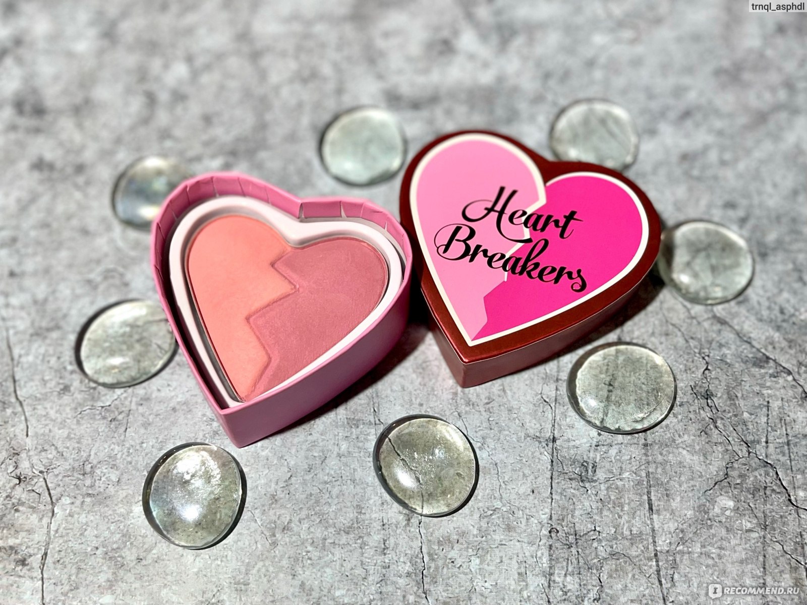 i heart revolution heartbreakers matte blush independent