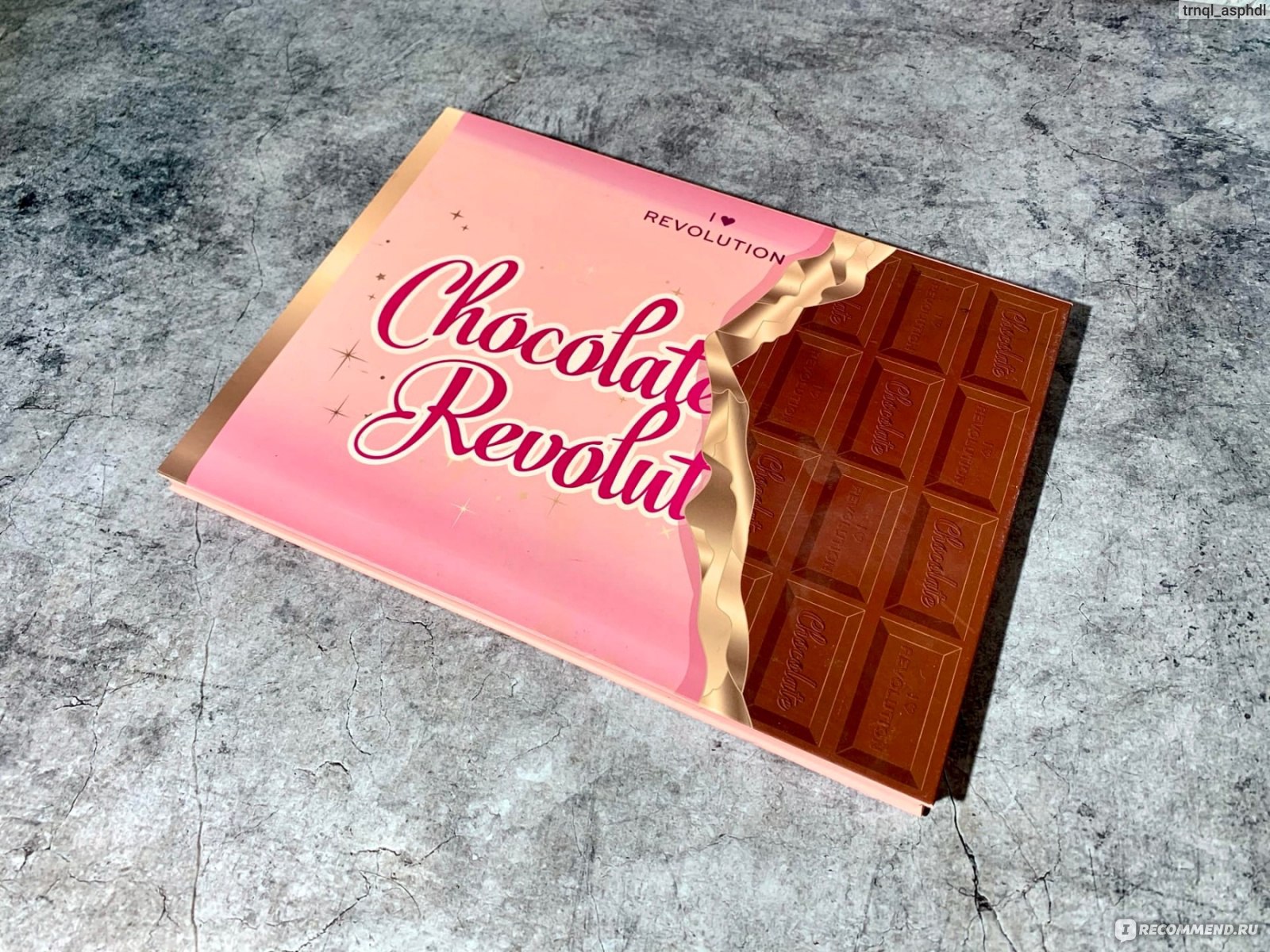 Палетка теней для век I Heart Revolution Jumbo Chocolate Palette - «💝 ...